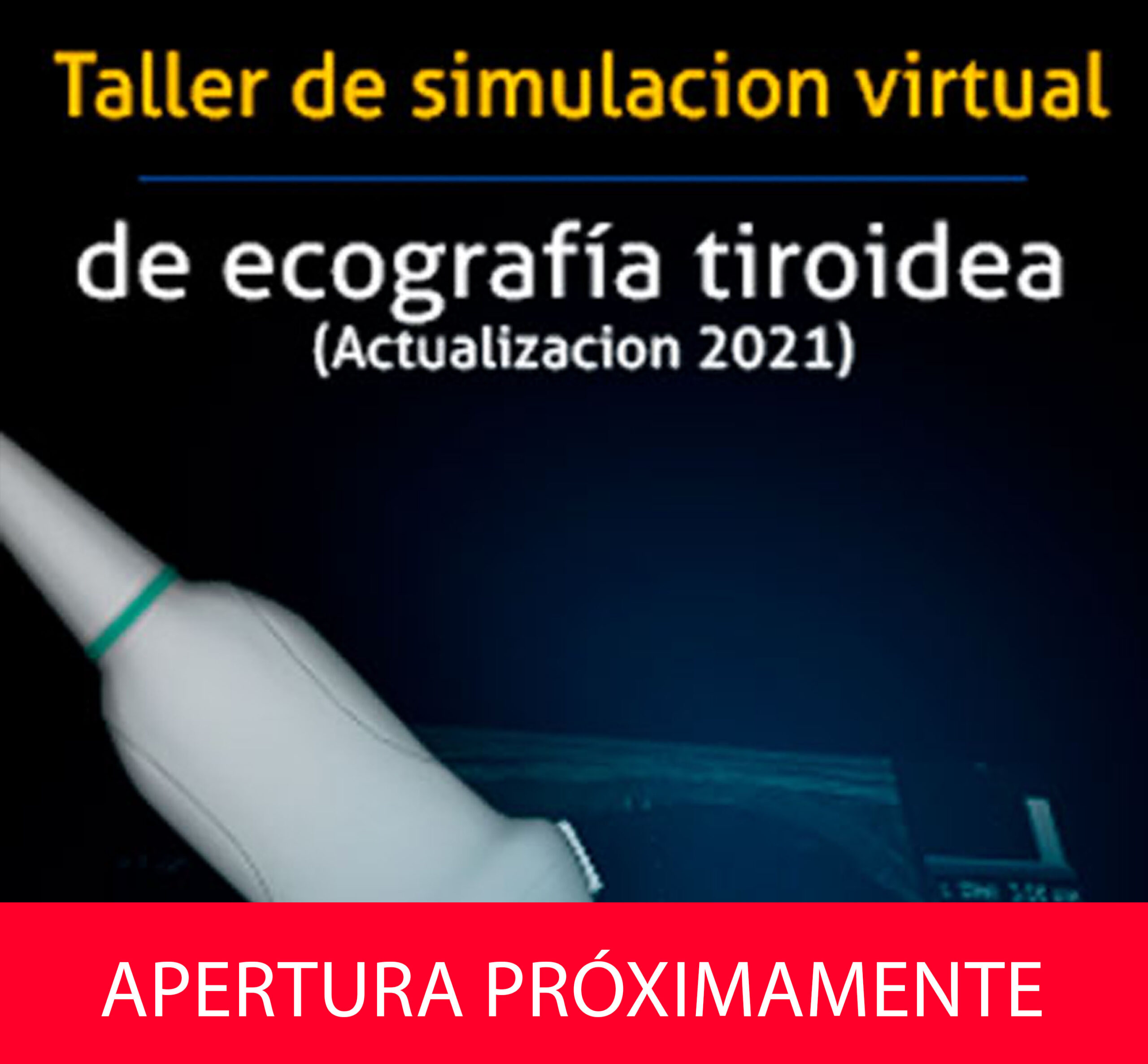 Taller de simulacion virtual de ecografía tiroidea